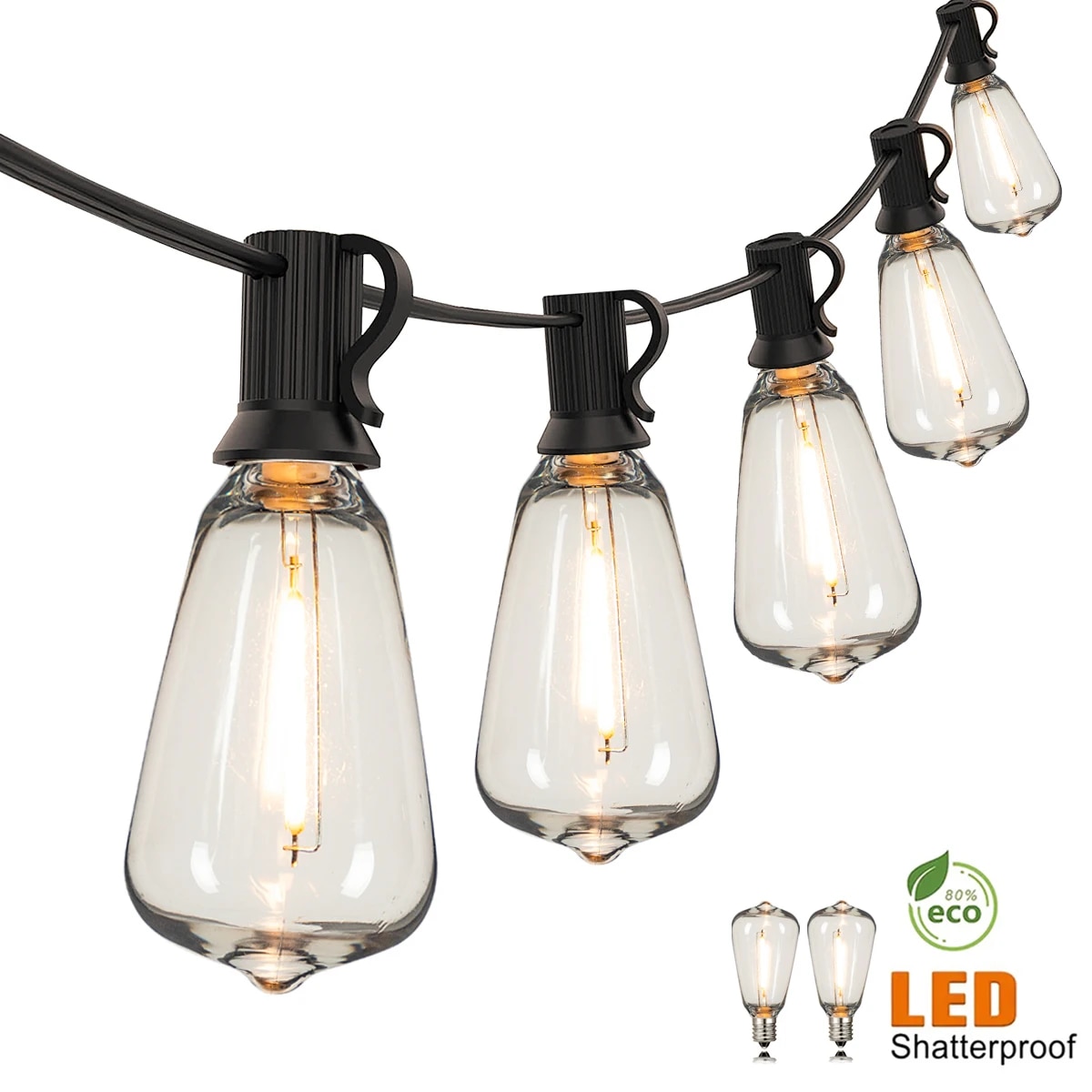 Smart Garden Furniture - ST38 String Lights Outdoor Garland Connectable