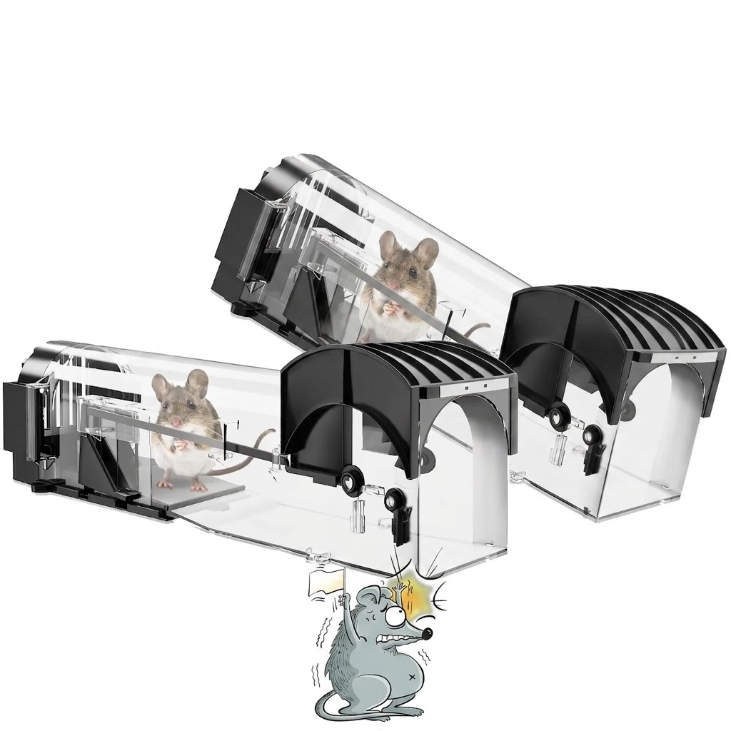 Smart Garden Furniture - Reusable Mouse Catcher Smart Self-locking For