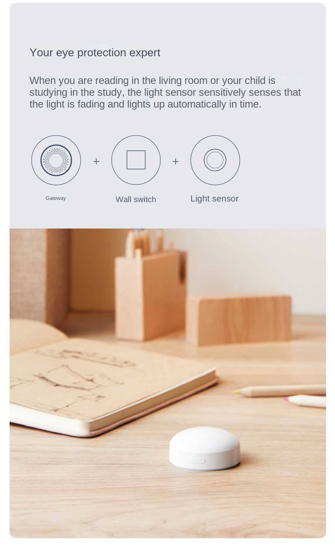 Aqara Light Sensor T1 Zigbee 3 - огляд і ціна Smart Garden Xiaomi