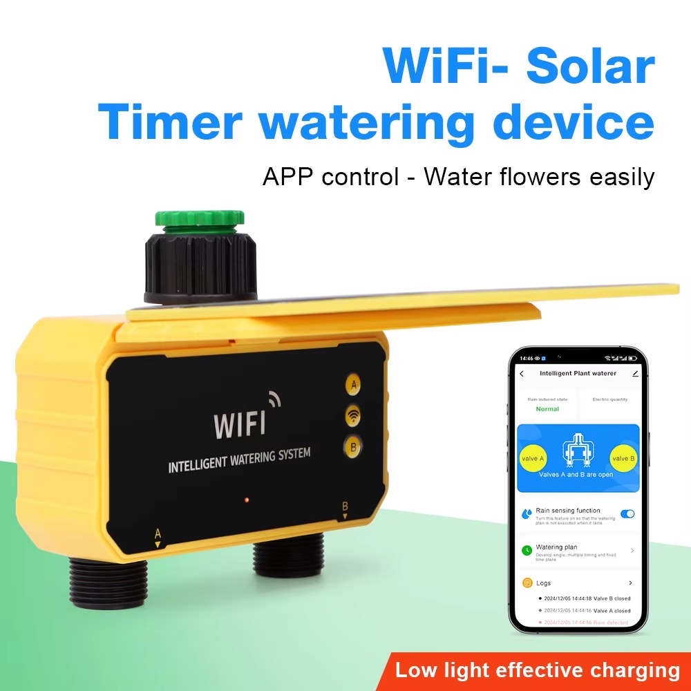 1/2 Outlets WIFI Solar Irrigat - огляд і ціна Smart Garden Hose Timer