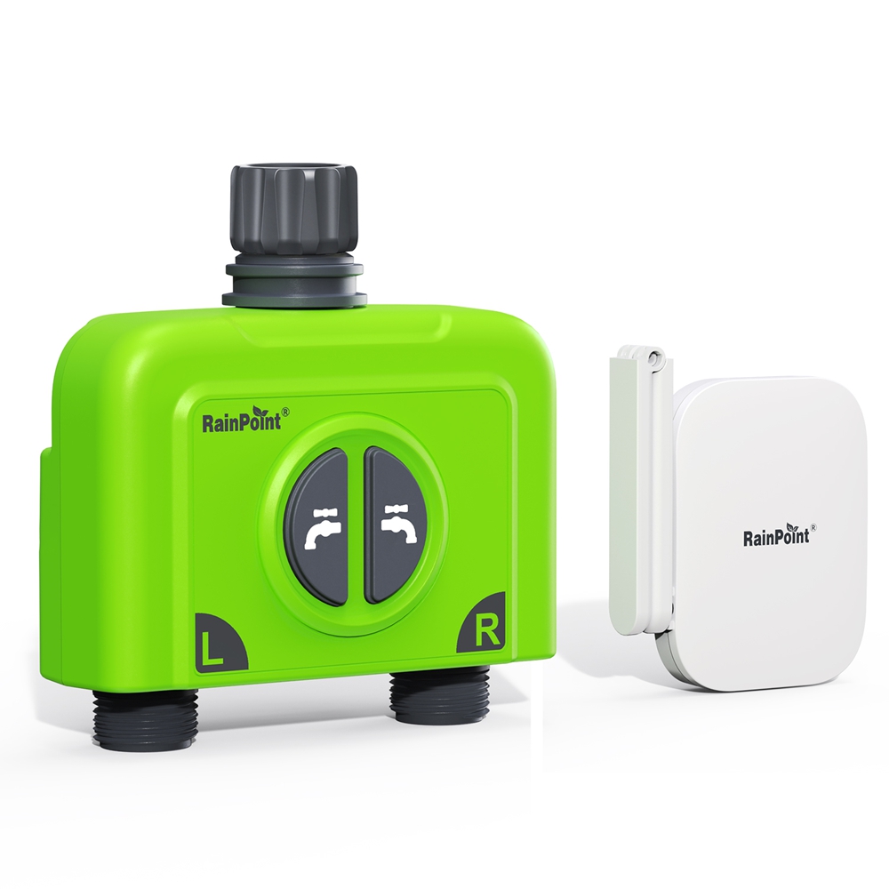 RainPoint 2-ZONE Water Timer W - огляд і ціна Smart Garden Hose Timer