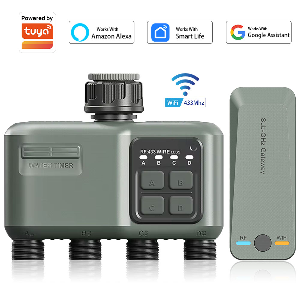 4 Outlet Programmable Water Ti - огляд і ціна Smart Garden Hose Timer